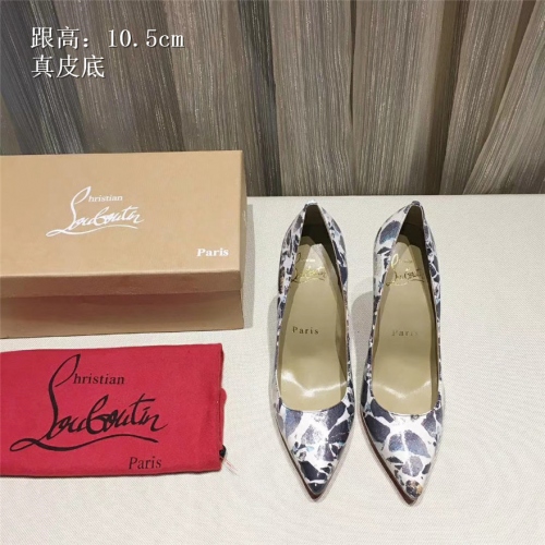 Cheap Christian Louboutin CL High-heeled Shoes For Women #436748 Replica Wholesale [$87.00 USD] [ITEM#436748] on Replica Christian Louboutin High-heeled shoes