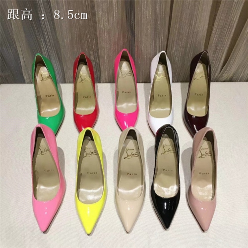 Cheap Christian Louboutin CL High-heeled Shoes For Women #436760 Replica Wholesale [$87.00 USD] [ITEM#436760] on Replica Christian Louboutin High-heeled shoes
