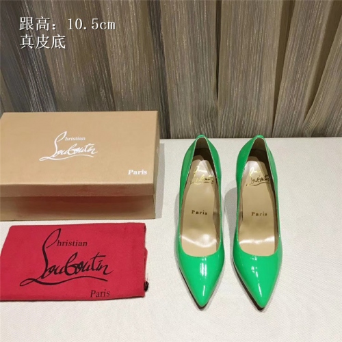 Cheap Christian Louboutin CL High-heeled Shoes For Women #436793 Replica Wholesale [$87.00 USD] [ITEM#436793] on Replica Christian Louboutin High-heeled shoes