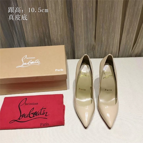 Cheap Christian Louboutin CL High-heeled Shoes For Women #436795 Replica Wholesale [$87.00 USD] [ITEM#436795] on Replica Christian Louboutin High-heeled shoes
