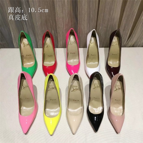 Cheap Christian Louboutin CL High-heeled Shoes For Women #436795 Replica Wholesale [$87.00 USD] [ITEM#436795] on Replica Christian Louboutin High-heeled shoes