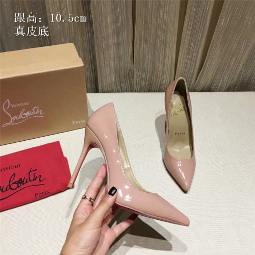 Cheap Christian Louboutin CL High-heeled Shoes For Women #436797 Replica Wholesale [$87.00 USD] [ITEM#436797] on Replica Christian Louboutin High-heeled shoes