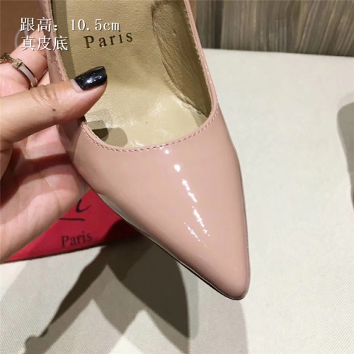 Cheap Christian Louboutin CL High-heeled Shoes For Women #436797 Replica Wholesale [$87.00 USD] [ITEM#436797] on Replica Christian Louboutin High-heeled shoes