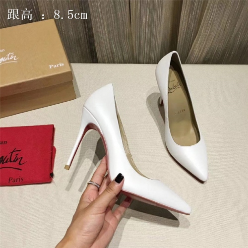 Cheap Christian Louboutin CL High-heeled Shoes For Women #436799 Replica Wholesale [$87.00 USD] [ITEM#436799] on Replica Christian Louboutin High-heeled shoes