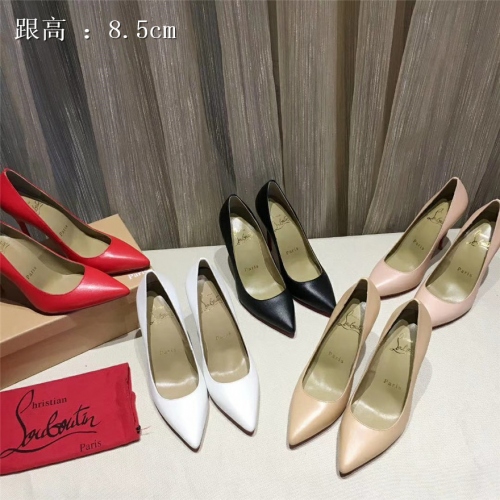 Cheap Christian Louboutin CL High-heeled Shoes For Women #436802 Replica Wholesale [$87.00 USD] [ITEM#436802] on Replica Christian Louboutin High-heeled shoes