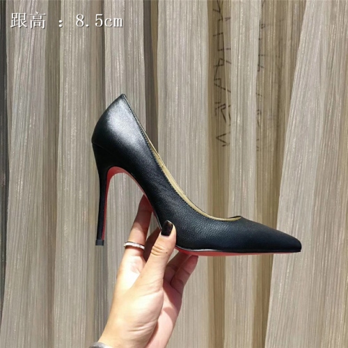 Cheap Christian Louboutin CL High-heeled Shoes For Women #436803 Replica Wholesale [$87.00 USD] [ITEM#436803] on Replica Christian Louboutin High-heeled shoes