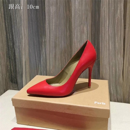 Cheap Christian Louboutin CL High-heeled Shoes For Women #436806 Replica Wholesale [$87.00 USD] [ITEM#436806] on Replica Christian Louboutin High-heeled shoes