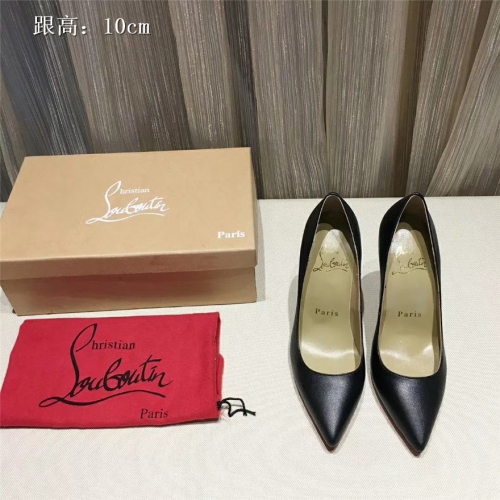 Cheap Christian Louboutin CL High-heeled Shoes For Women #436808 Replica Wholesale [$87.00 USD] [ITEM#436808] on Replica Christian Louboutin High-heeled shoes