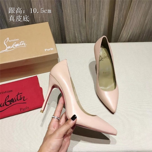 Cheap Christian Louboutin CL High-heeled Shoes For Women #436812 Replica Wholesale [$87.00 USD] [ITEM#436812] on Replica Christian Louboutin High-heeled shoes