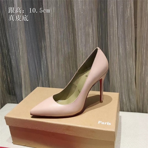 Cheap Christian Louboutin CL High-heeled Shoes For Women #436812 Replica Wholesale [$87.00 USD] [ITEM#436812] on Replica Christian Louboutin High-heeled shoes