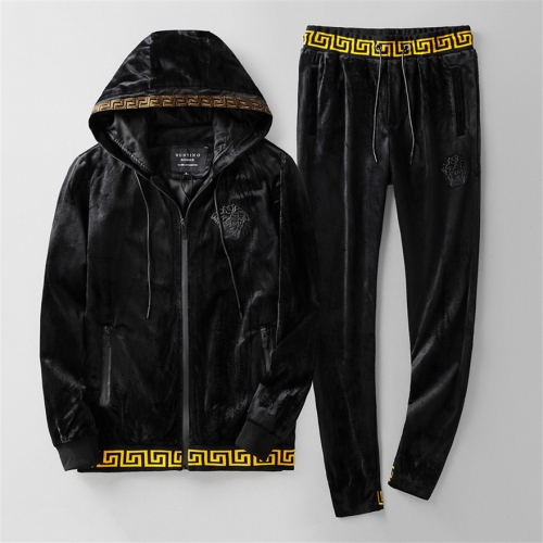 Cheap Versace Tracksuits Long Sleeved For Men #440377 Replica Wholesale [$97.00 USD] [ITEM#440377] on Replica Versace Tracksuits