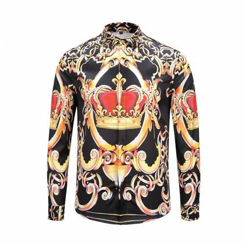 Cheap Dolce &amp; Gabbana Shirts Long Sleeved For Men #441225 Replica Wholesale [$40.00 USD] [ITEM#441225] on Replica Dolce &amp; Gabbana D&amp;G Shirts
