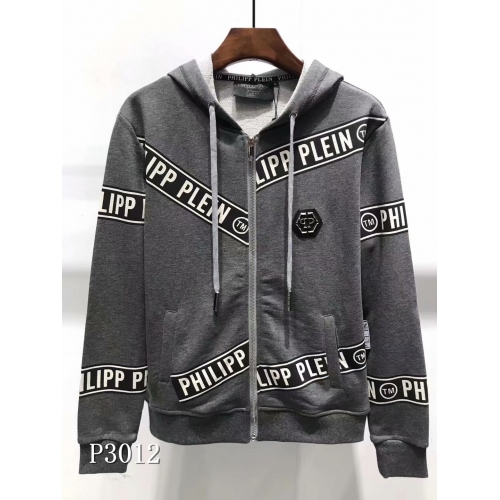 Cheap Philipp Plein PP Hoodies Long Sleeved For Men #441402 Replica Wholesale [$52.00 USD] [ITEM#441402] on Replica Philipp Plein PP Hoodies