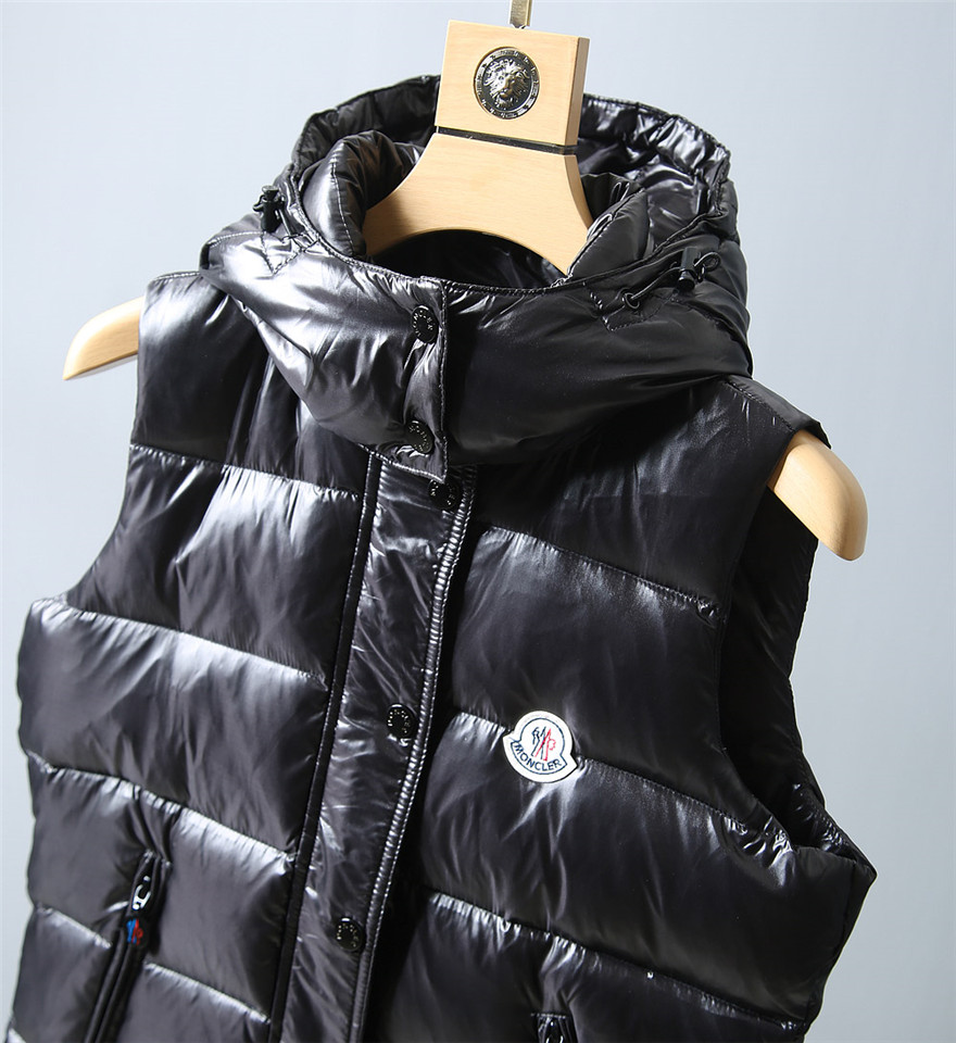 Cheap Moncler Feather Vests Sleeveless For Women #433319 Replica ...