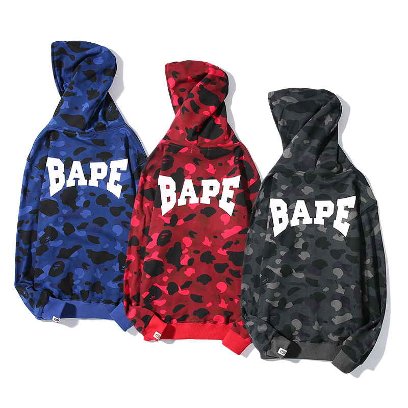 Cheap Bape Hoodies Long Sleeved For Men #441042 Replica Wholesale [$42. ...