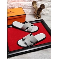 Cheap Hermes Slippers For Men #434885 Replica Wholesale [$52.00 USD] [ITEM#434885] on Replica Hermes Slippers