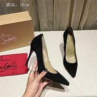 Cheap Christian Louboutin CL High-heeled Shoes For Women #436641 Replica Wholesale [$82.50 USD] [ITEM#436641] on Replica Christian Louboutin High-heeled shoes