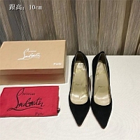 Cheap Christian Louboutin CL High-heeled Shoes For Women #436641 Replica Wholesale [$82.50 USD] [ITEM#436641] on Replica Christian Louboutin High-heeled shoes