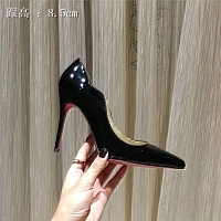 Cheap Christian Louboutin CL High-heeled Shoes For Women #436663 Replica Wholesale [$82.50 USD] [ITEM#436663] on Replica Christian Louboutin High-heeled shoes