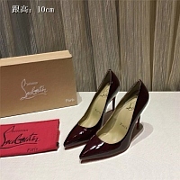 Cheap Christian Louboutin CL High-heeled Shoes For Women #436774 Replica Wholesale [$87.00 USD] [ITEM#436774] on Replica Christian Louboutin High-heeled shoes