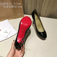 Cheap Christian Louboutin CL High-heeled Shoes For Women #436815 Replica Wholesale [$84.00 USD] [ITEM#436815] on Replica Christian Louboutin High-heeled shoes