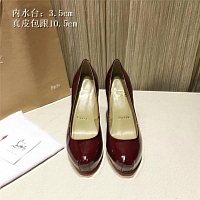 Cheap Christian Louboutin CL High-heeled Shoes For Women #436816 Replica Wholesale [$84.00 USD] [ITEM#436816] on Replica Christian Louboutin High-heeled shoes