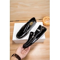 Cheap Versace Leather Shoes For Men #441842 Replica Wholesale [$80.60 USD] [ITEM#441842] on Replica Versace Leather Shoes
