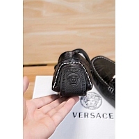 Cheap Versace Leather Shoes For Men #441843 Replica Wholesale [$80.60 USD] [ITEM#441843] on Replica Versace Leather Shoes