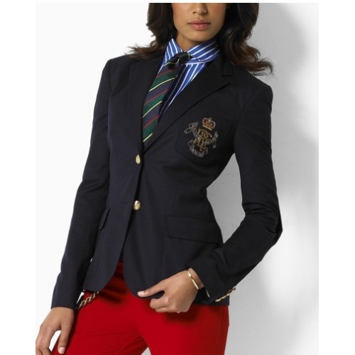 Cheap Ralph Lauren Polo Jackets Long Sleeved For Women #442311 Replica Wholesale [$70.00 USD] [ITEM#442311] on Replica Ralph Lauren Polo Jackets