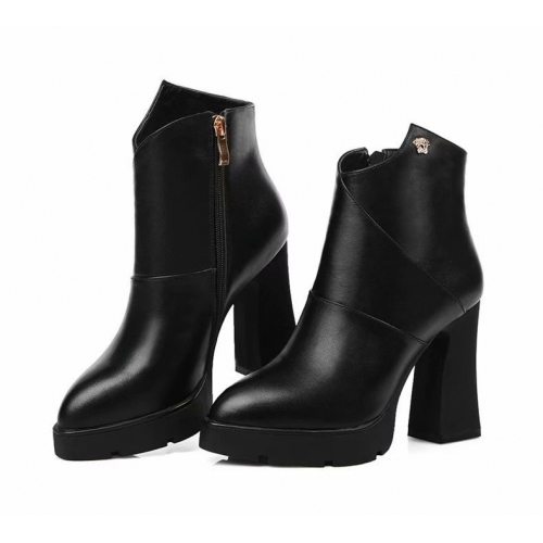 Cheap Versace Boots For Women #443035 Replica Wholesale [$85.00 USD] [ITEM#443035] on Replica Versace Boots
