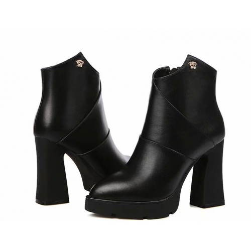 Cheap Versace Boots For Women #443035 Replica Wholesale [$85.00 USD] [ITEM#443035] on Replica Versace Boots