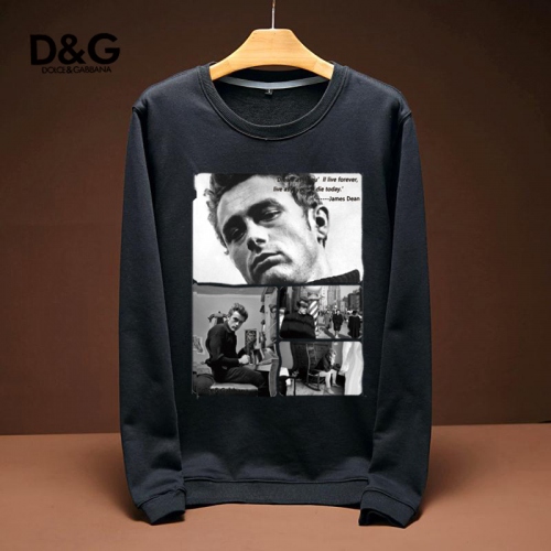 Cheap Dolce &amp; Gabbana D&amp;G Hoodies Long Sleeved For Men #443213 Replica Wholesale [$37.50 USD] [ITEM#443213] on Replica Dolce &amp; Gabbana D&amp;G Hoodies