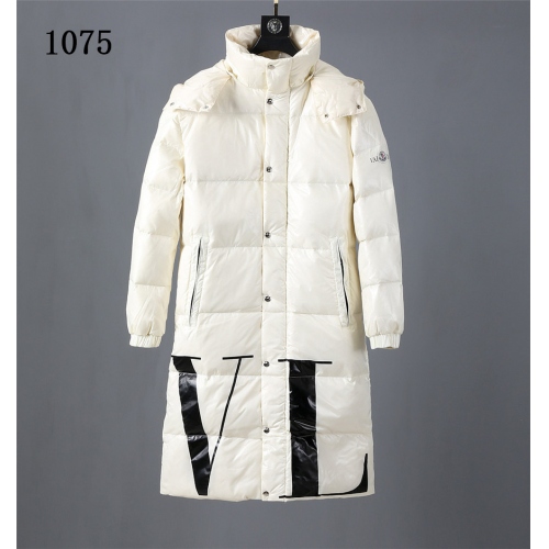 Cheap Moncler &amp; Valentino Down Coats Long Sleeved For Men #445330 Replica Wholesale [$262.00 USD] [ITEM#445330] on Replica Moncler Down Feather Coat