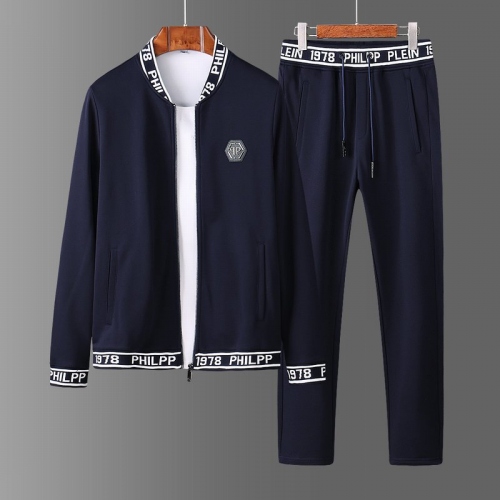 Cheap Philipp Plein Tracksuits Long Sleeved For Men #446626 Replica Wholesale [$90.50 USD] [ITEM#446626] on Replica Philipp Plein PP Tracksuits