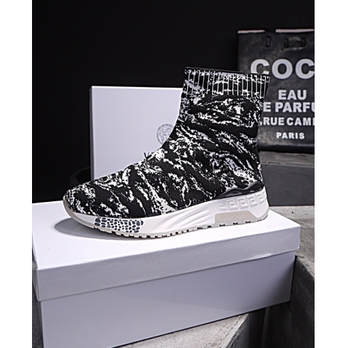 Cheap Versace Fashion Boots For Men #446824 Replica Wholesale [$85.00 USD] [ITEM#446824] on Replica Versace Boots