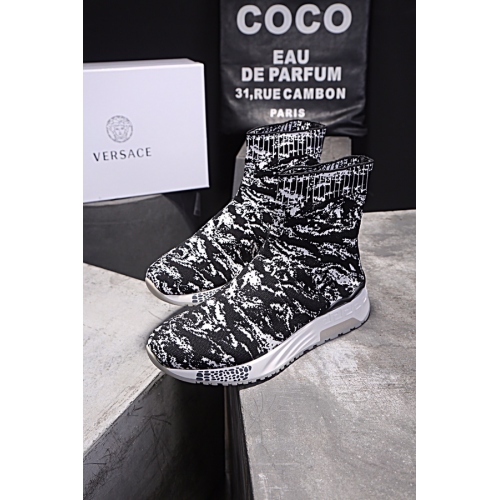 Cheap Versace Fashion Boots For Men #446824 Replica Wholesale [$85.00 USD] [ITEM#446824] on Replica Versace Boots