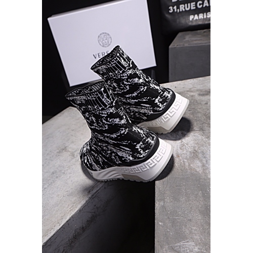 Cheap Versace Fashion Boots For Men #446824 Replica Wholesale [$85.00 USD] [ITEM#446824] on Replica Versace Boots