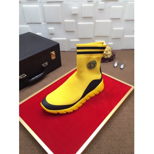Cheap Versace Fashion Boots For Men #447488 Replica Wholesale [$78.00 USD] [ITEM#447488] on Replica Versace Boots