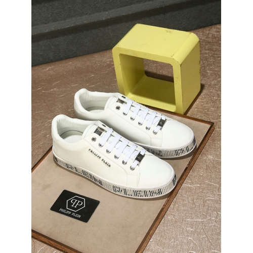 Cheap Philipp Plein PP Casual Shoes For Men #447677 Replica Wholesale [$78.00 USD] [ITEM#447677] on Replica Philipp Plein PP Casual Shoes