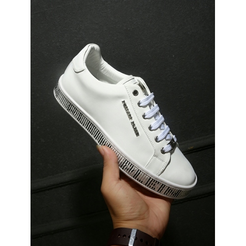 Cheap Philipp Plein PP Casual Shoes For Men #447677 Replica Wholesale [$78.00 USD] [ITEM#447677] on Replica Philipp Plein PP Casual Shoes