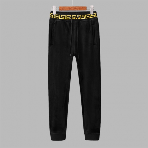 Cheap Versace Tracksuits Long Sleeved For Men #447843 Replica Wholesale [$111.00 USD] [ITEM#447843] on Replica Versace Tracksuits