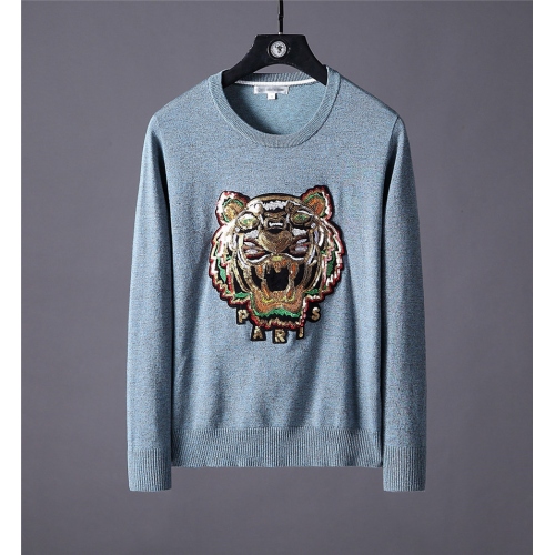 Cheap Kenzo Sweaters Long Sleeved For Men #448429 Replica Wholesale [$41.00 USD] [ITEM#448429] on Replica Kenzo Sweaters