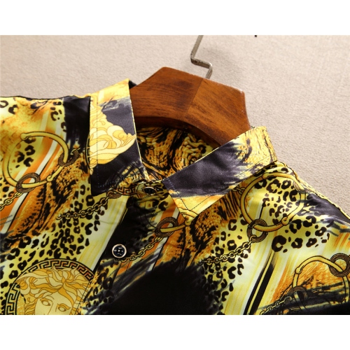Cheap Versace Shirts Long Sleeved For Men #448753 Replica Wholesale [$41.00 USD] [ITEM#448753] on Replica Versace Shirts