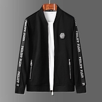 Cheap Philipp Plein Tracksuits Long Sleeved For Men #446621 Replica Wholesale [$90.50 USD] [ITEM#446621] on Replica Philipp Plein PP Tracksuits
