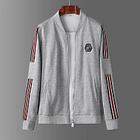 Cheap Philipp Plein Tracksuits Long Sleeved For Men #446623 Replica Wholesale [$90.50 USD] [ITEM#446623] on Replica Philipp Plein PP Tracksuits