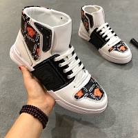 Cheap Versace High Tops Shoes For Men #446831 Replica Wholesale [$85.00 USD] [ITEM#446831] on Replica Versace High Tops Shoes