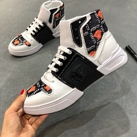 Cheap Versace High Tops Shoes For Men #446831 Replica Wholesale [$85.00 USD] [ITEM#446831] on Replica Versace High Tops Shoes