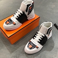 Cheap Versace High Tops Shoes For Men #446831 Replica Wholesale [$85.00 USD] [ITEM#446831] on Replica Versace High Tops Shoes