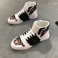 Cheap Versace High Tops Shoes For Men #446831 Replica Wholesale [$85.00 USD] [ITEM#446831] on Replica Versace High Tops Shoes