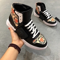 Cheap Versace High Tops Shoes For Men #446832 Replica Wholesale [$85.00 USD] [ITEM#446832] on Replica Versace High Tops Shoes